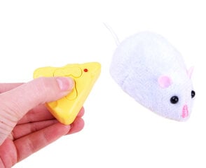 Мышь с дистанционным управлением, белая цена и информация | Игрушки для мальчиков | pigu.lt