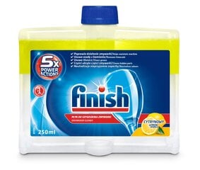 Finish riebalų ir kalkių nuosėdų valiklis indaplovėms Dual Action Citrus, 250 ml kaina ir informacija | Finish Virtuvės, buities, apyvokos prekės | pigu.lt