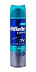 Гель для бритья Gillette Series Protection для мужчин, 200 мл цена и информация | Косметика и средства для бритья | pigu.lt