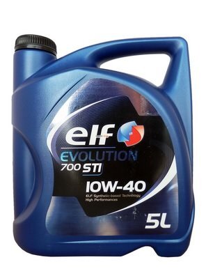 Elf Evolution 700 STI 10W-40 variklinė alyva, 5L kaina ir informacija | Variklinės alyvos | pigu.lt