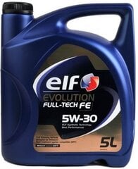 Elf Evolution Fulltech FE 5W-30 variklių alyva, 5L цена и информация | Elf Духи, косметика | pigu.lt