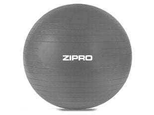 Гимнастический мяч Zipro Anti-Burst, 55 см, серый цена и информация | Гимнастические мячи | pigu.lt