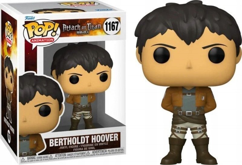 Funko Pop! Attack On Titan Bertholdt Hoover kaina ir informacija | Žaidėjų atributika | pigu.lt