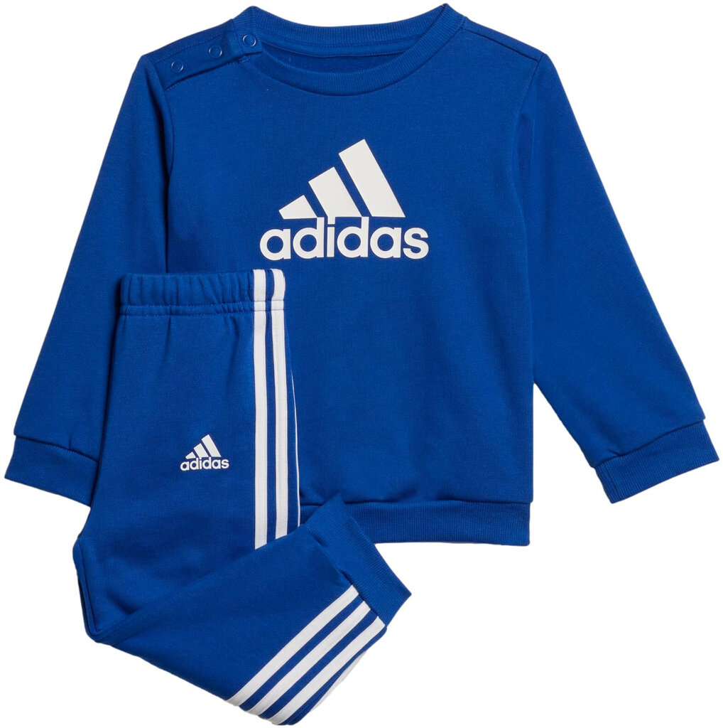 Sportinis kostiumas vaikams Adidas Bos Jog HM6612, mėlynas цена и информация | Komplektai berniukams | pigu.lt