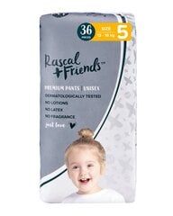 Подгузники-трусики Rascal and Friends Размер 5 (13-18 кг), 36 шт. цена и информация | Подгузники | pigu.lt