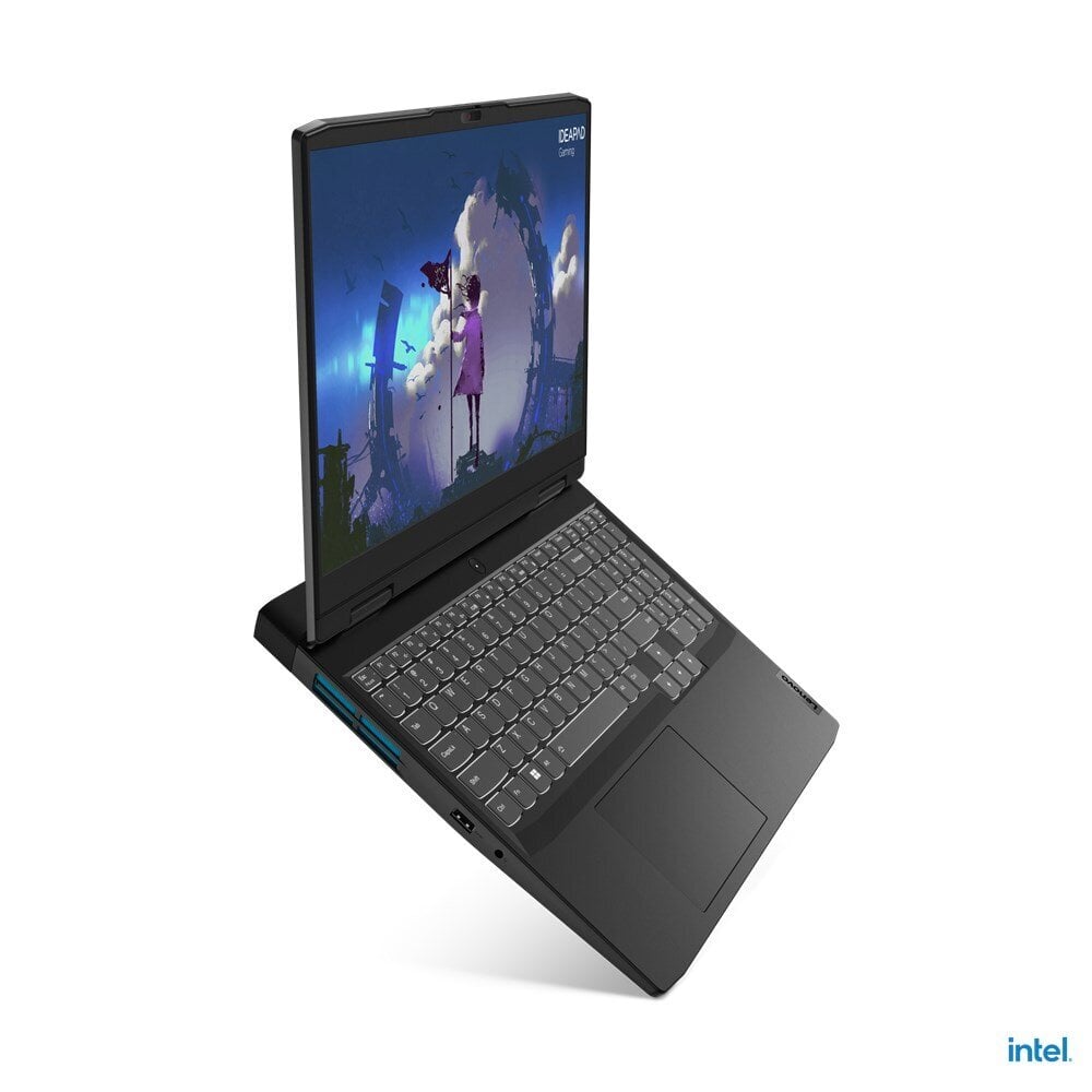 Lenovo IdeaPad Gaming 3 15IAH7 i5-12450H 15.6" FHD IPS 250nits AG 16GB DDR4 3200 SSD512 GeForce RTX 3050 4GB Win11 Onyx Grey kaina ir informacija | Nešiojami kompiuteriai | pigu.lt