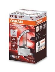 "Osram D1S" ksenono lempa "Night Breaker Laser +200%" 1 vnt. цена и информация | Автомобильные лампочки | pigu.lt