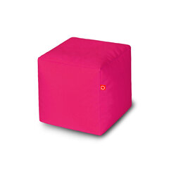 Pufas Qubo™ Cube 25 Raspberry Pop Fit, rožinis kaina ir informacija | Sėdmaišiai ir pufai | pigu.lt