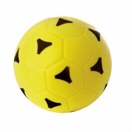Futbolo kamuolys iš putų polistirolo, geltonas HD kaina ir informacija | Futbolo kamuoliai | pigu.lt