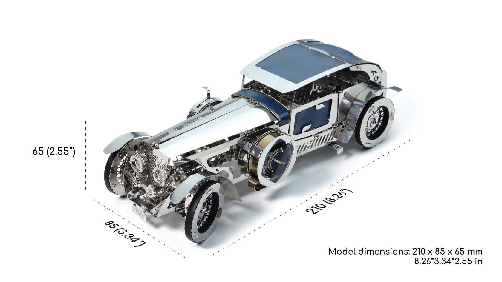 Kontstruktorius Time For Machine Luxury Roadster kaina ir informacija | Konstruktoriai ir kaladėlės | pigu.lt