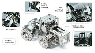 Kontstruktorius Time For Machine Hot Tractor 700 kaina ir informacija | Konstruktoriai ir kaladėlės | pigu.lt