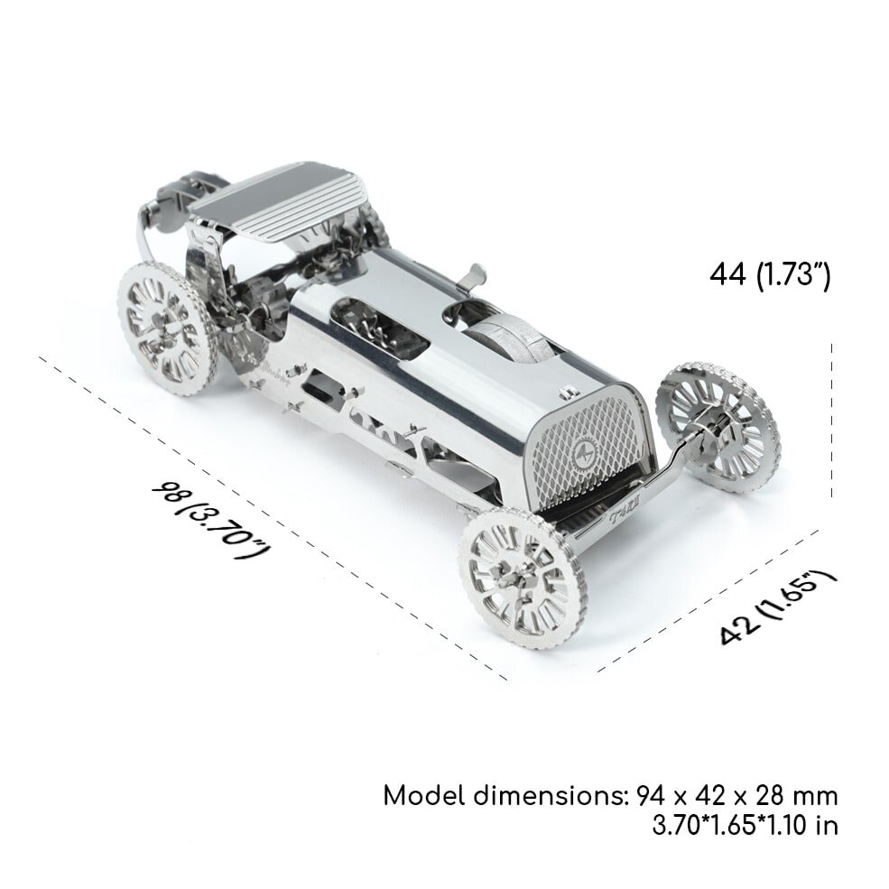 Tiny Sportcar kontstruktorius Time For Machine kaina ir informacija | Konstruktoriai ir kaladėlės | pigu.lt