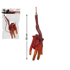 Декор на Хэллоуин Окровавленный рука цена и информация | Праздничные декорации | pigu.lt