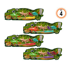 Рыболовная игра BigBuy Kids, 4 шт. цена и информация | Развивающие игрушки | pigu.lt