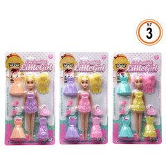 Lėlė Little Girl 3 vnt. kaina ir informacija | Žaislai mergaitėms | pigu.lt