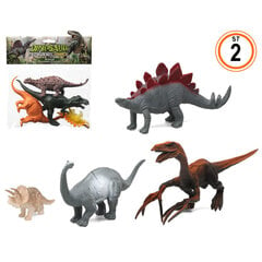 Dinozaurų rinkinys 2 vnt. kaina ir informacija | Žaislai berniukams | pigu.lt