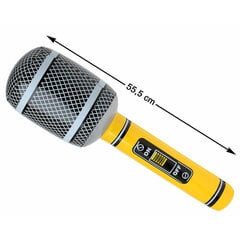 Pripučiamas mikrofonas, 55,5 cm. kaina ir informacija | Lavinamieji žaislai | pigu.lt