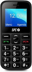 SPC Senior Fortune 2 4G Dual Sim Black kaina ir informacija | Mobilieji telefonai | pigu.lt