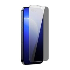 Baseus Tempered glass with privatizing filter 0.4 мм for iPhone 14 Pro Max цена и информация | Защитные пленки для телефонов | pigu.lt