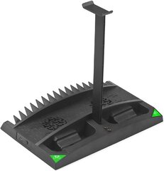 iPega PG-XB007 Multifunctional Stand for XBOX ONE and accessories (black) цена и информация | Аксессуары для компьютерных игр | pigu.lt