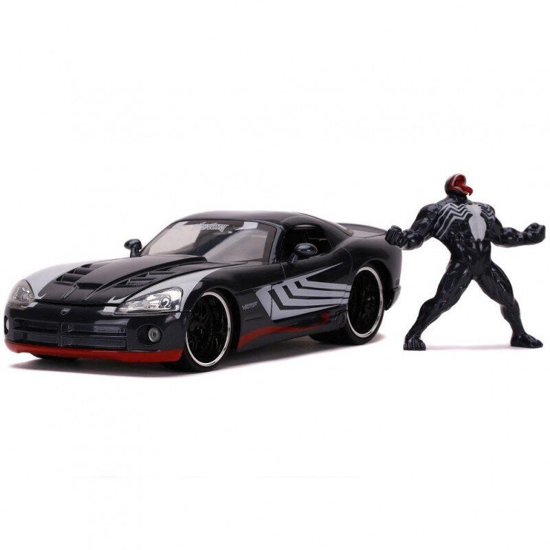 Automobilis Marvel Car Venom 2008 Dodge Viper Action 1:24 цена и информация | Žaislai berniukams | pigu.lt