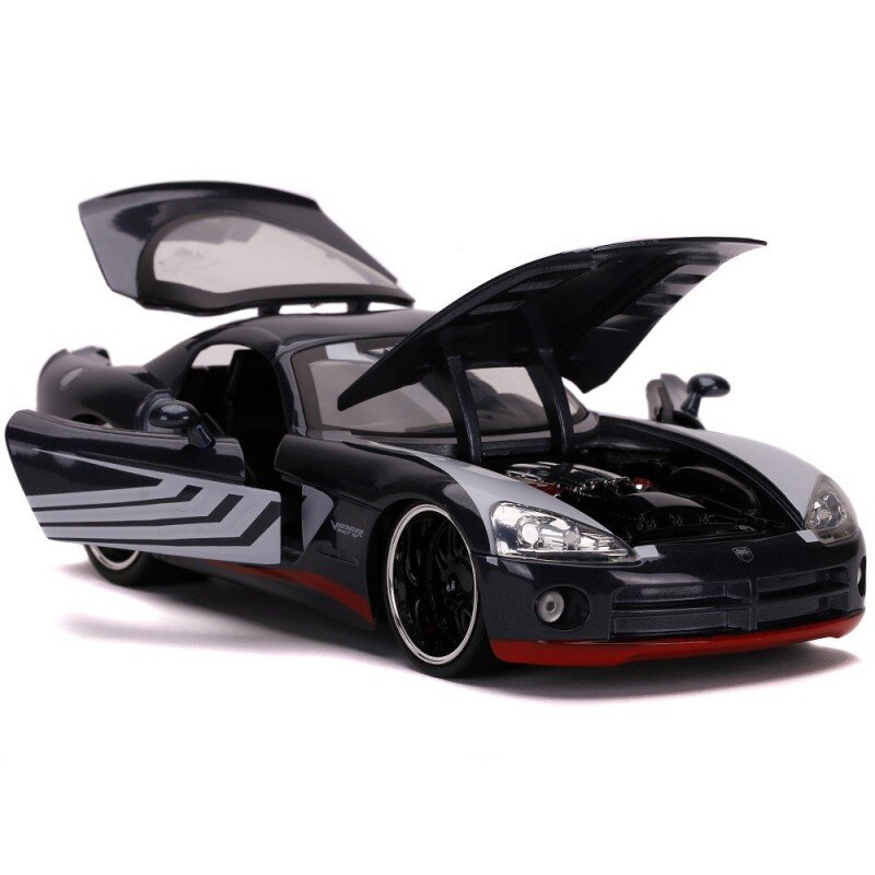 Automobilis Marvel Car Venom 2008 Dodge Viper Action 1:24 цена и информация | Žaislai berniukams | pigu.lt