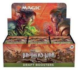 Kortų rinkinys The Brothers War Draft Booster kaina ir informacija | Stalo žaidimai, galvosūkiai | pigu.lt