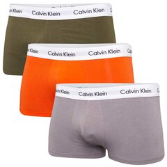 Trumpikės vyrams Calvin Klein 50810, pilkos цена и информация | Мужские трусы | pigu.lt