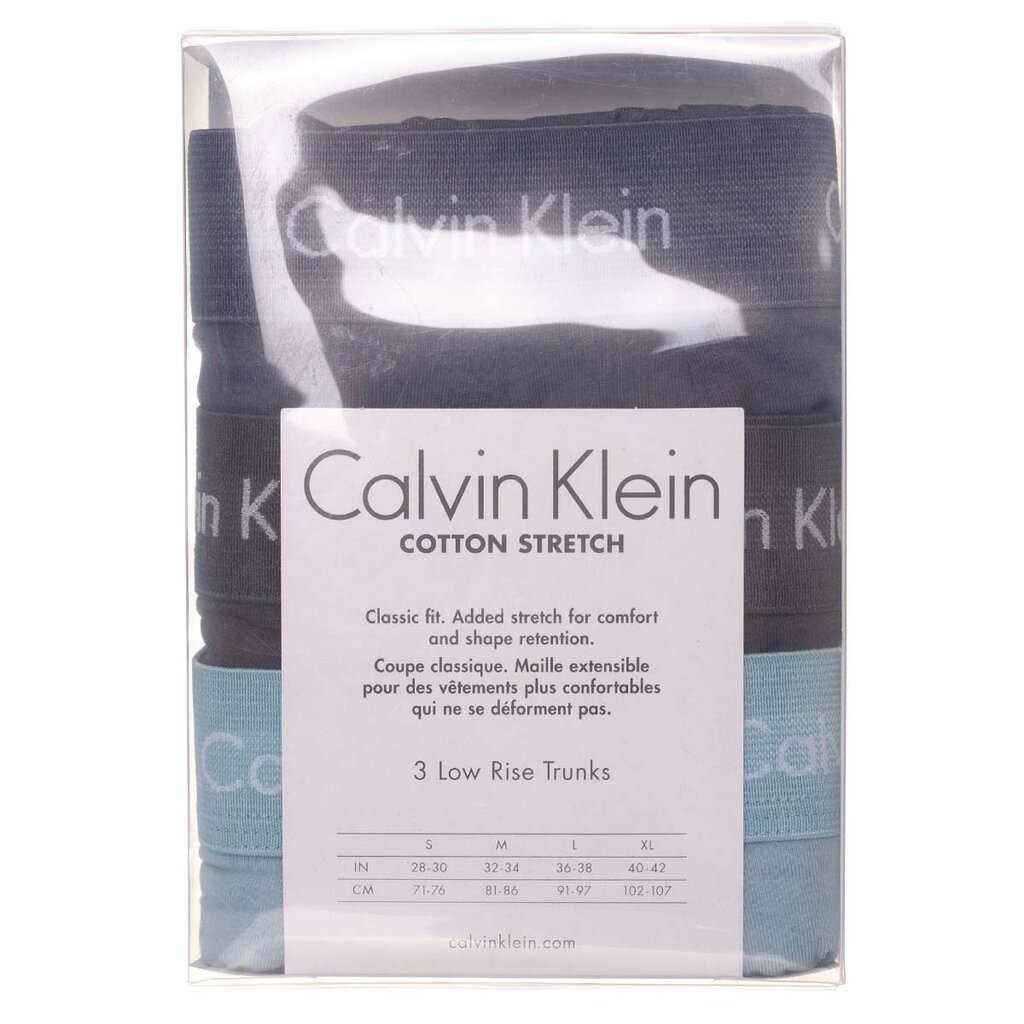 Trumpikės vyrams Calvin Klein 50814, juodos цена и информация | Trumpikės | pigu.lt