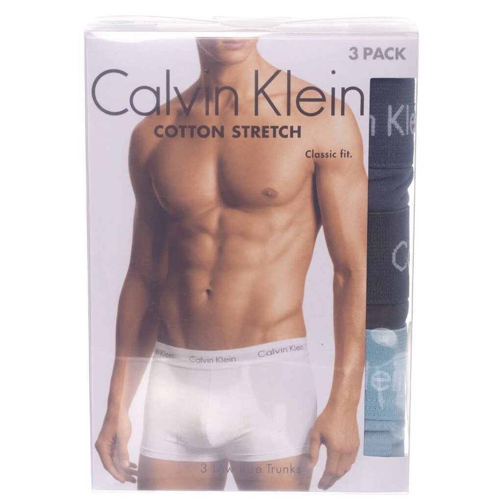Trumpikės vyrams Calvin Klein 50814, juodos kaina ir informacija | Trumpikės | pigu.lt