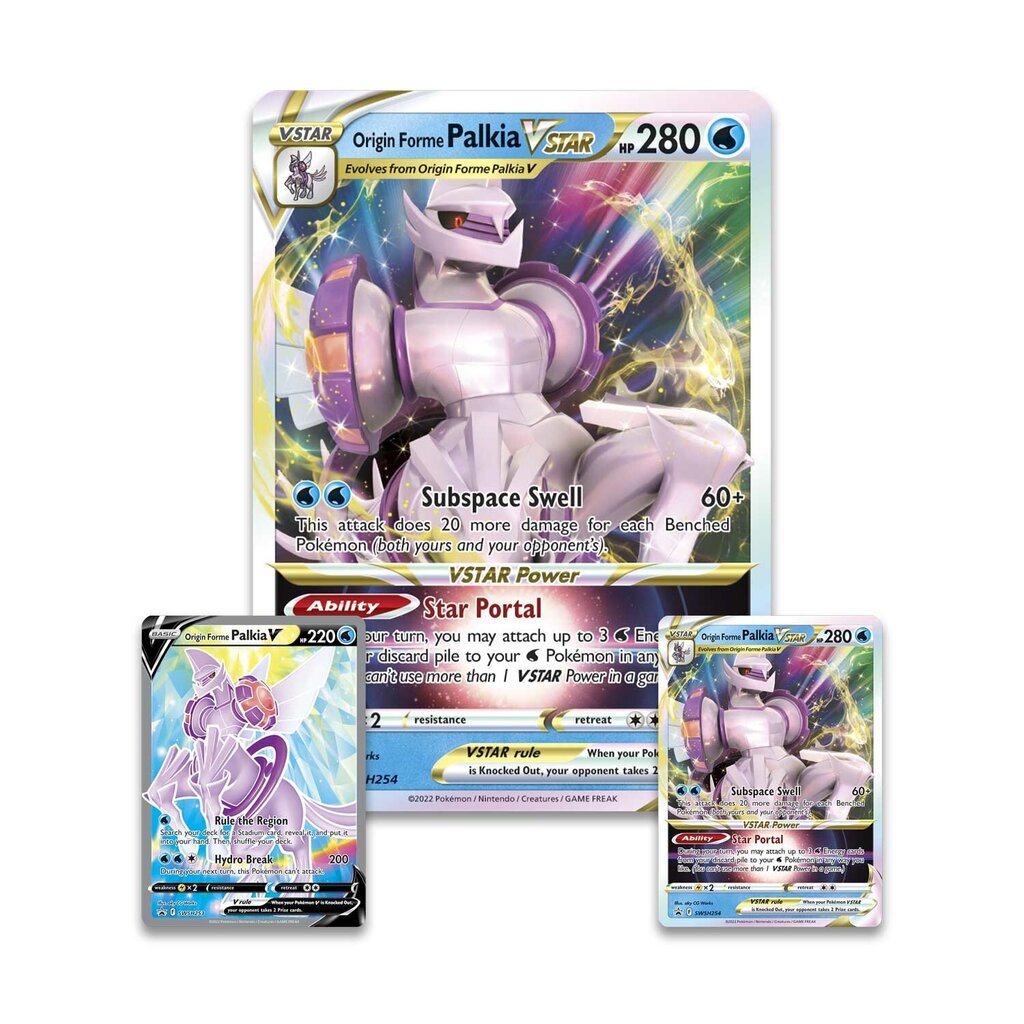 Stalo žaidimas Pokemon TCG Origin Forme Palkia VSTAR Premium Collection, EN kaina ir informacija | Stalo žaidimai, galvosūkiai | pigu.lt