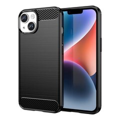 Carbon iPhone 14 Black kaina ir informacija | Telefono dėklai | pigu.lt