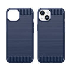 Carbon iPhone 14 Blue цена и информация | Чехлы для телефонов | pigu.lt