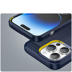 Carbon iPhone 14 Pro Max Blue kaina ir informacija | Telefono dėklai | pigu.lt