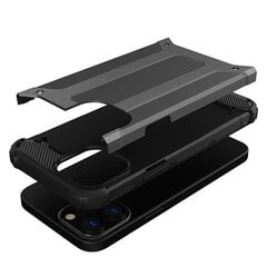 Hybrid Armor iPhone 14 Pro Max Black kaina ir informacija | Telefono dėklai | pigu.lt