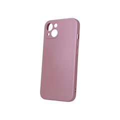 Metallic iPhone 13 6,1&quot; pink kaina ir informacija | Telefono dėklai | pigu.lt