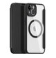 Dux Ducis Skin X Pro iPhone 14 Pro Max Magnetic MagSafe Flip Black kaina ir informacija | Telefono dėklai | pigu.lt