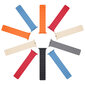 Dux Ducis Magnetic Strap Black/Orange kaina ir informacija | Išmaniųjų laikrodžių ir apyrankių priedai | pigu.lt
