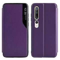 OEM Smart View Case skirtas Samsung Galaxy A22 4G, violetinis kaina ir informacija | Telefono dėklai | pigu.lt