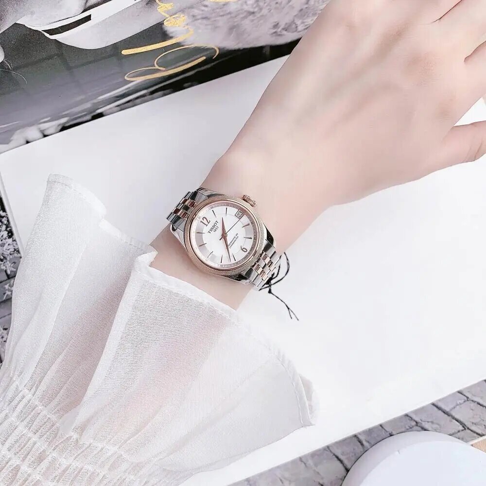Moteriškas laikrodis Tissot BALLADE T108.208.22.117.01 kaina ir informacija | Moteriški laikrodžiai | pigu.lt