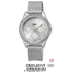 Laikrodis moterims Q&Q CE01J211Y kaina ir informacija | Moteriški laikrodžiai | pigu.lt