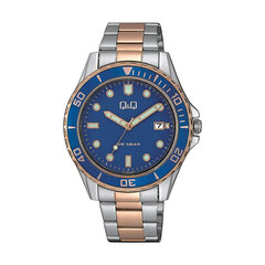 Laikrodis vyrams Q&Q A172J422Y (Ø 43 mm) kaina ir informacija | Vyriški laikrodžiai | pigu.lt