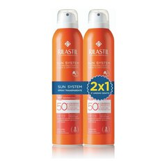 Purškiklis nuo saulės Rilastil Sun System SPF 50+, 2x 200 ml kaina ir informacija | Kremai nuo saulės | pigu.lt