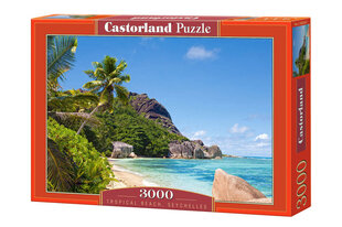 Dėlionė Castorland Tropical Beach, 3000 detalių kaina ir informacija | Dėlionės (puzzle) | pigu.lt