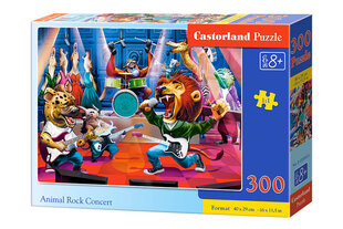 Dėlionė Castorland Animal Rock Concert, 300 dalių kaina ir informacija | Dėlionės (puzzle) | pigu.lt