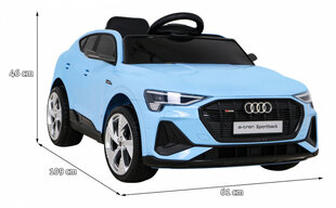 Vienvietis vaikiškas elektromobilis Audi E-Tron Sportback, mėlynas kaina ir informacija | Audi Vaikams ir kūdikiams | pigu.lt