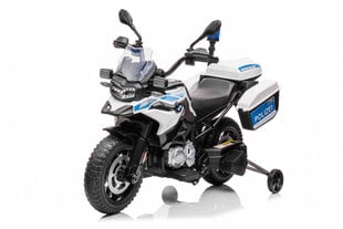 Vienvietis vaikiškas elektrinis policijos motociklas BMW F850 GS kaina ir informacija | Elektromobiliai vaikams | pigu.lt