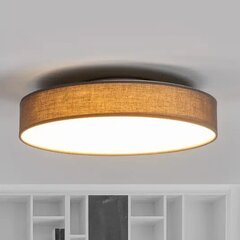 Тканевый потолочный светильник Saira LED, 50 см, белый цена и информация | Потолочные светильники | pigu.lt