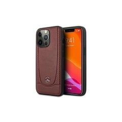 Mercedes iPhone 14 Plus 6,7&quot; MEHCP14MARMRE red Leather Urban Bengale цена и информация | Чехлы для телефонов | pigu.lt