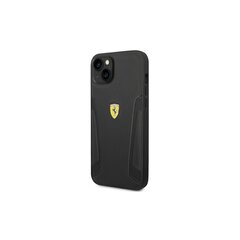 Ferrari iPhone 14 Plus 6,7&quot; FEHCP14MRBUK black HC Leather Stamp Sides цена и информация | Чехлы для телефонов | pigu.lt